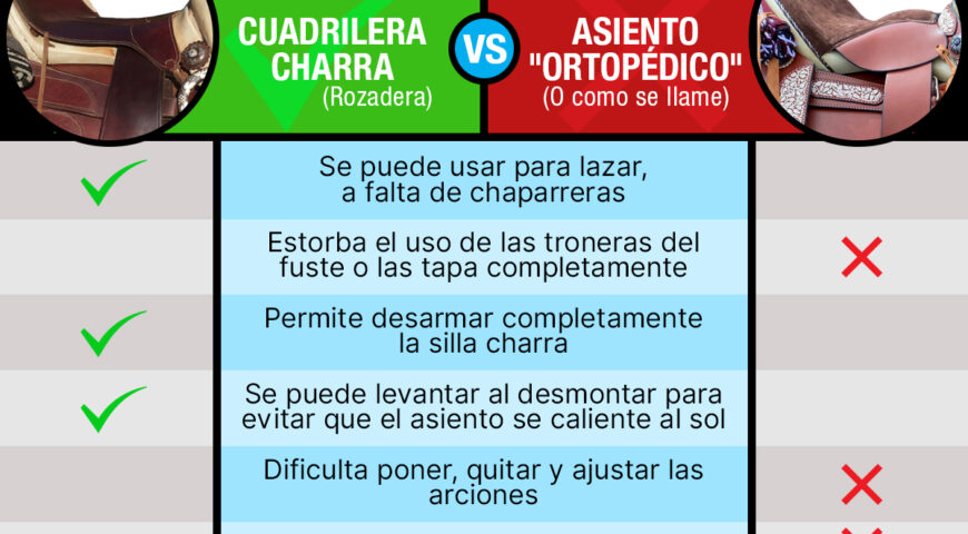 La cuadrilera en la silla charra