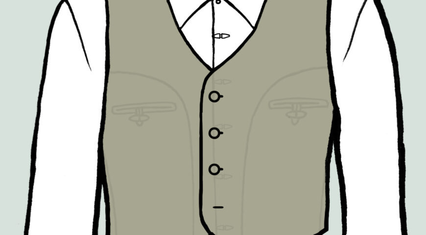 El chaleco en el traje de charro