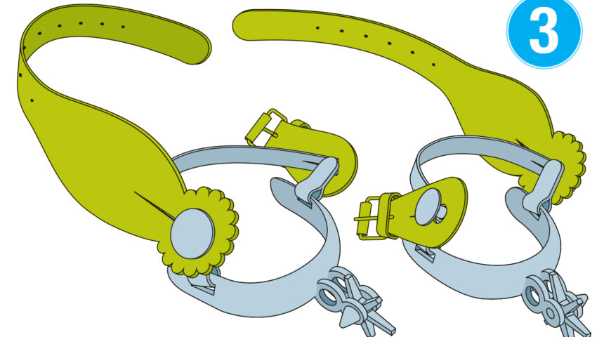 Armado de espuelas con pialeras