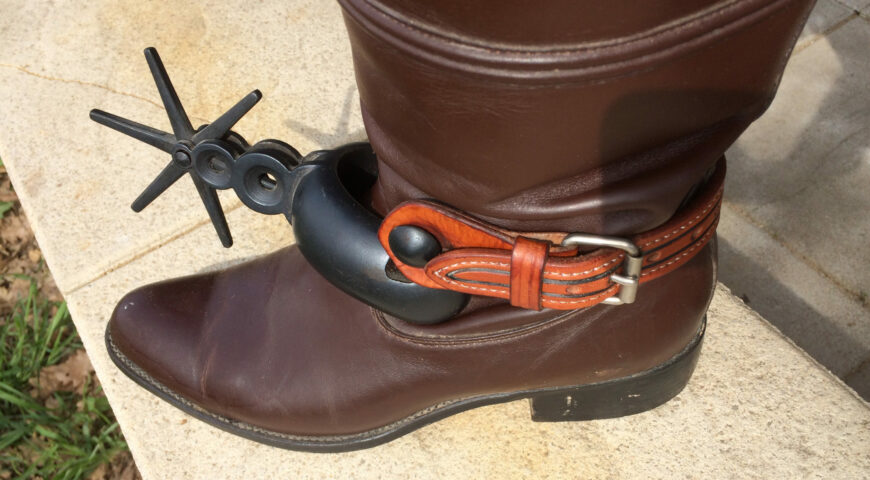 Espuelas en el empeine