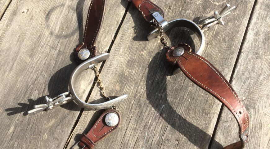 Espuelas mientras no se usan