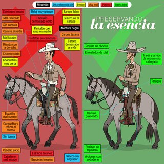 110 errores a evitar en un desfile vestido de charro... la mayoría ¡Siempre!