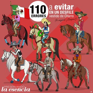 110 errores a evitar en un desfile