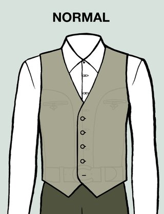 El chaleco en el traje de charro
