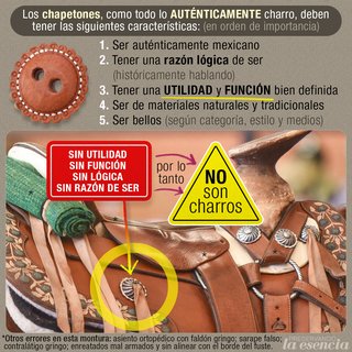 El chapetón en la silla charra