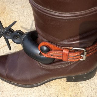 Espuelas en el empeine