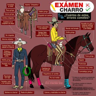Exámen charro: Errores