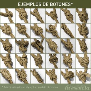 INSTRUCTIVO PARA HACER: Gaza, botón, rozadera y escobetilla