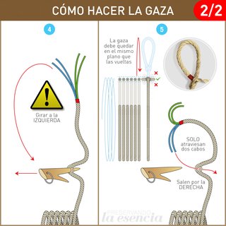 INSTRUCTIVO PARA HACER: Gaza, botón, rozadera y escobetilla