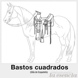 Bastos cuadrados