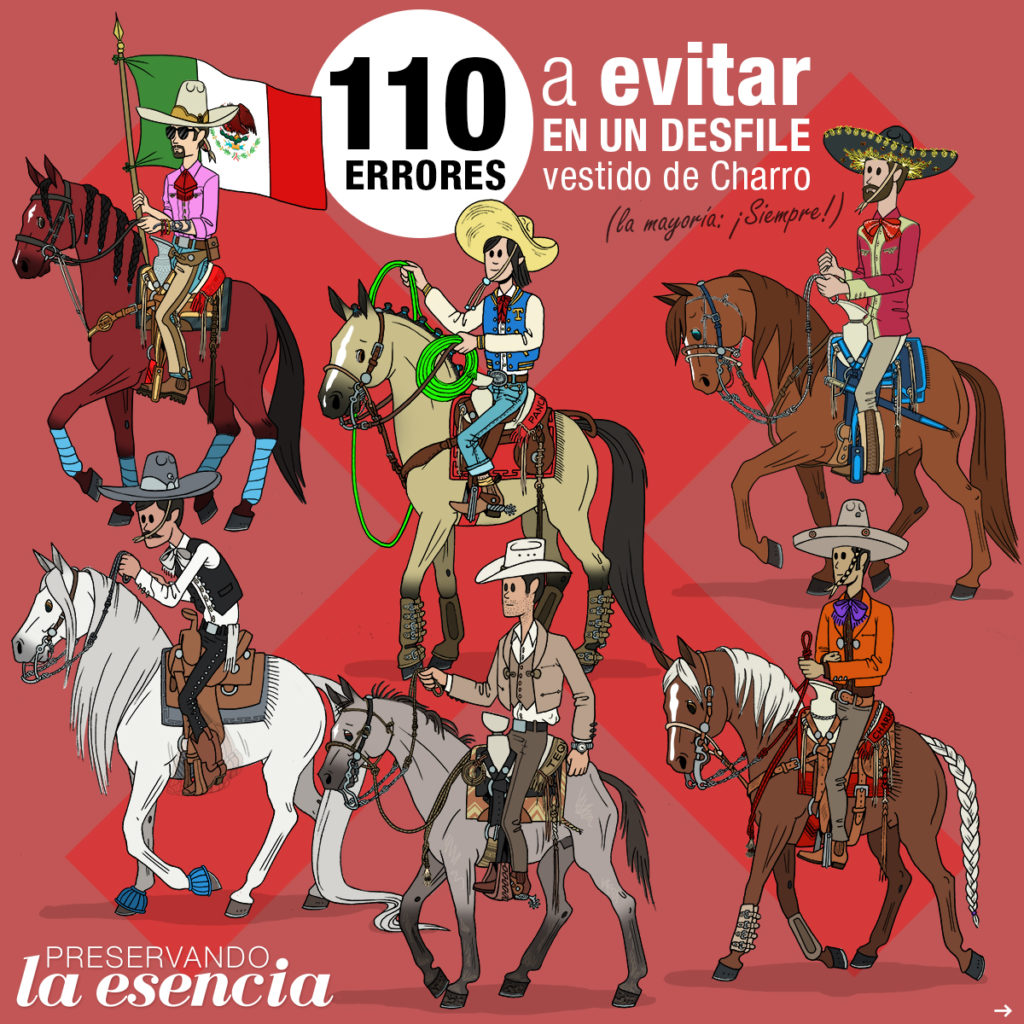 110 errores a evitar en un desfile